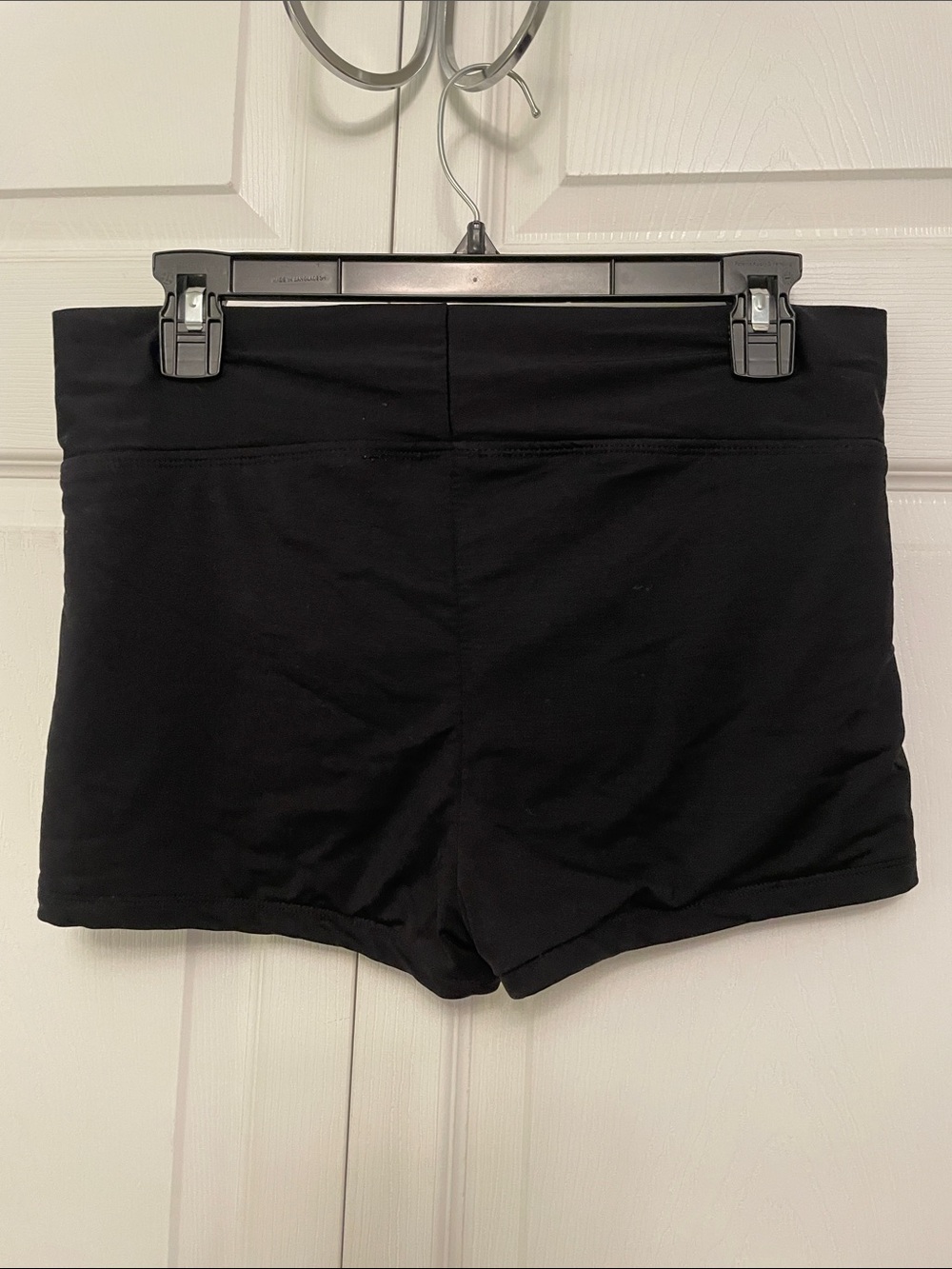 MOSSIMO Black Boy Shorts Swim Bottoms Medium High Waisted - Picture 2 of 10